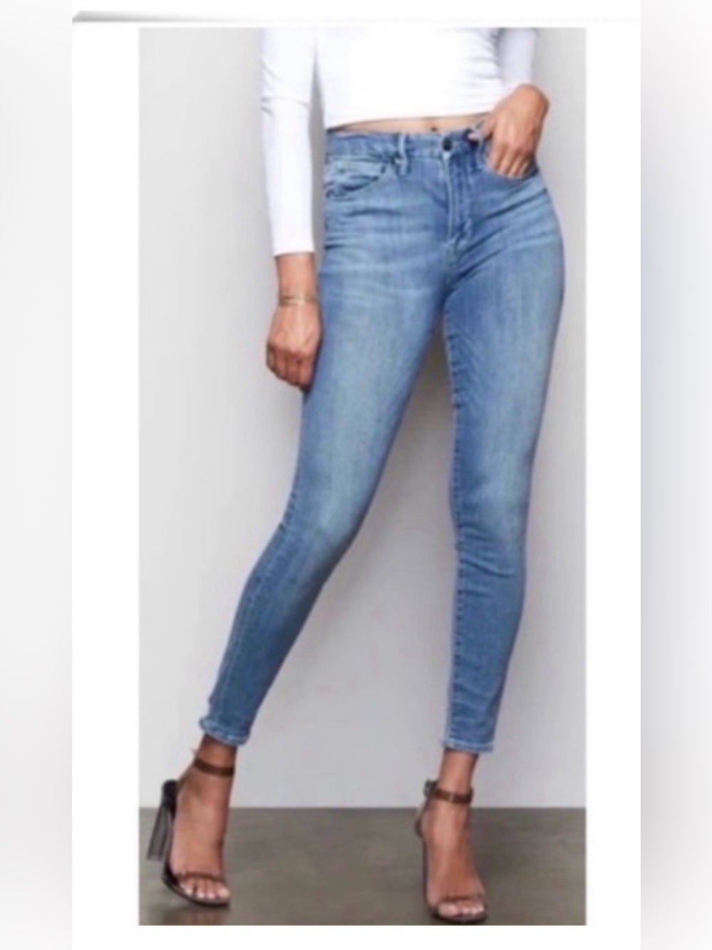Good Waist high rise skinny Jeans